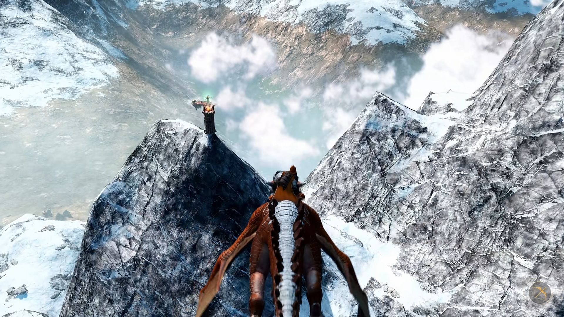 Explore the world atop a dragon (Image via Hello Games)